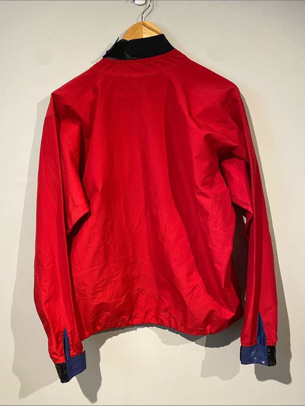 Patagonia Vintage 1997 Jacket Red Packable Windbreaker Pullover Anorak - Picture 11 of 16